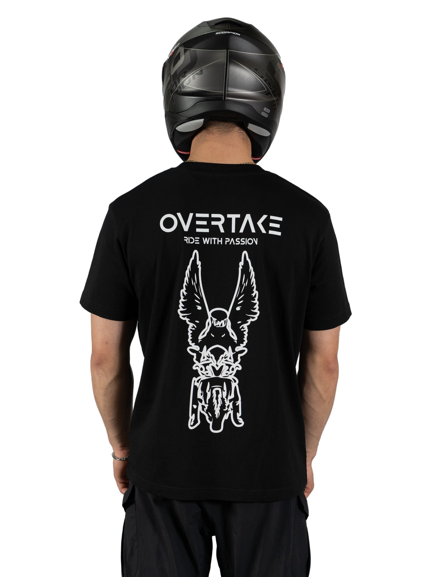 ride-with-passion-overtake-shirt-schwarz-hinten