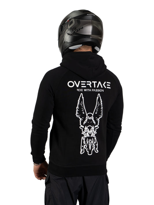 ride-with-passion-overtake-hoodie-schwarz-hinten