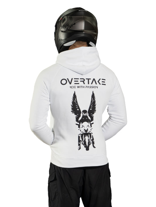 ride-with-passion-overtake-hoodie-weiss-hinten